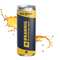 Energy Drink zuckerfrei mit Logo 