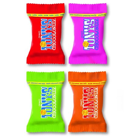 Füllvarianten XMAS Überraschung Tiny Tony´s Chocolonely mit Logo