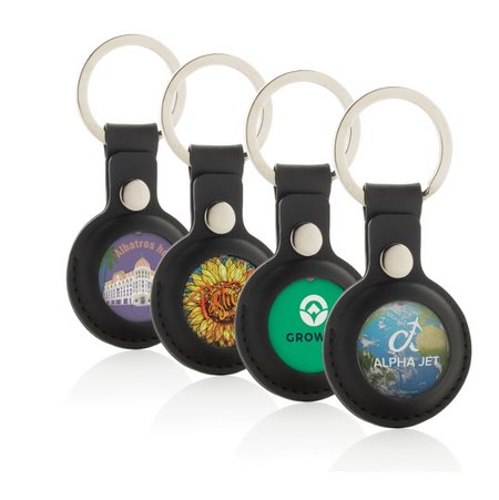 Werbeansicht Findmate Dual IPX5 Artikel-Finder aus RCS recyceltem ABS