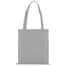 PP-Tasche Classic 38 x 42 cm mit zwei langen Henkeln 70 cm grau  als Werbegeschenk
