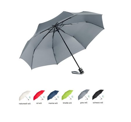 Taschenschirm ÖkoBrella bedruckt als Werbeartikel