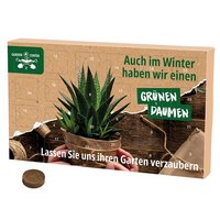 Wachsender Adventskalender Eco L Pflanzensamen mit Logo