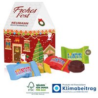 3D Präsent Haus  Tiny Tony´s Schokolade mit Logo