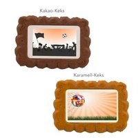 Bedruckter Keks mit Logo oder Werbung