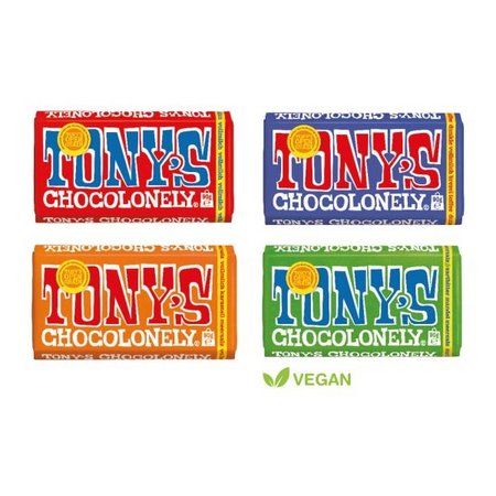 Füllvarianten  Tony´s Schokoladentafel mit Logo