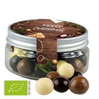 Bio Knusperkugel-Mix 40g in Sweet Dose Mini mit eigenem Logo