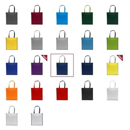 Farben PP-Tasche Lisboa mit langen Henkeln