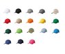 Luxury Fine Cotton Cap bedruckt mit Logo verschiedene Farben
