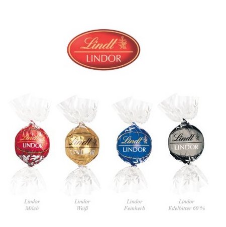 Füllung Lindt Weihnachtshaus Wintertraum mit Logo