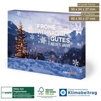 Adventskalender Universal Inlay aus Papierfaser