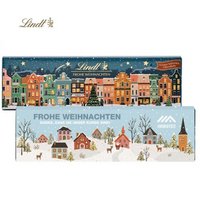Lindt Schokoladentafel Frohe Weihnachten 300 g mit Logo