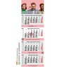 4-Monatskalender Quadro 4 Post Bestseller mit Logo