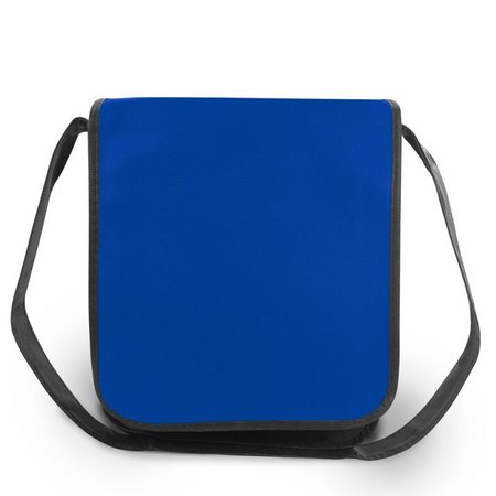 PP-Schultergurttasche Dublin blau 30 x 37 x 9 cm