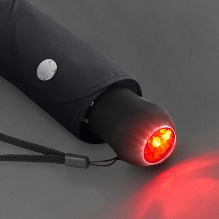 Taschenschirm Safebrella® LED-Lampe als Werbegschenk
