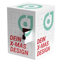 Tower Adventskalender Alpenmilch-Schokotäfelchen bedruckt mit Logo