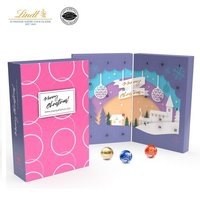 Lindt Lindor Adventskalender Buch ECO mit eigenem Logo
