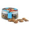 Feuergebrannte Mandeln ohne Zuckerzusatz (vegan), ca. 60g, Sweet Dose Mini mit Logo