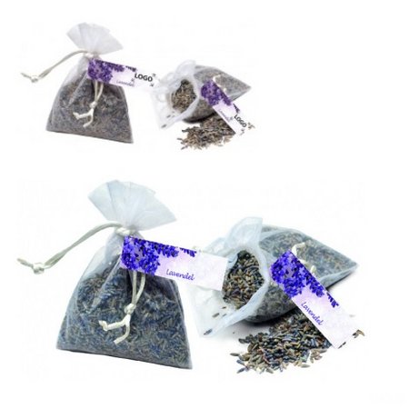 Lavendel-Säckchen mit eigenem Logo