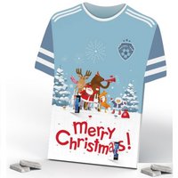 Täfelchen Adventskalender Trikot Alpenmilch-Schokolade mit Logo