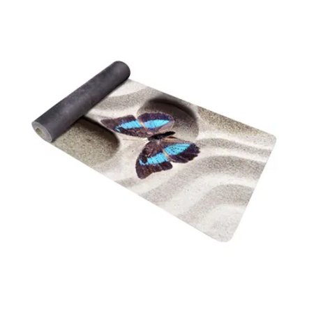 Papillon Yogamatte klein mit Logo