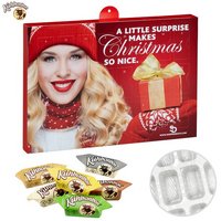 Premium Präsent-Adventskalender  Kuhbonbon Mix mit Logo