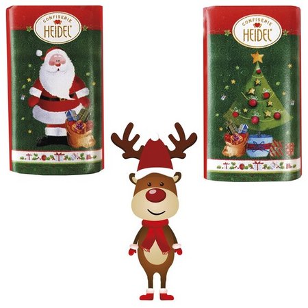 Wand Adventskalender Heidel individuell bedruckt mit Logo