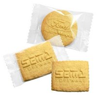 Werbe-Gebäck mit Logo-Prägung