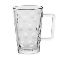 Glas Dubbeglastässel klar 280ml bedruckt mit Logo