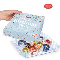Präsentbox Lindt Lindor Pralinés mit Logo