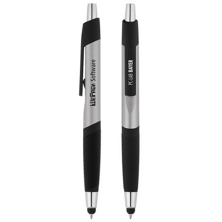 Touchscreen-Druckkugelschreiber Phobos bedruckt mit Logo