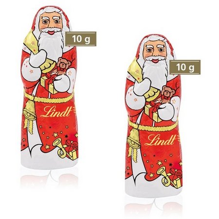 Weihnachtsmann von Lindt 10g 
