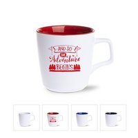 Keramikbecher Barrel Pure mit individueller Werbung