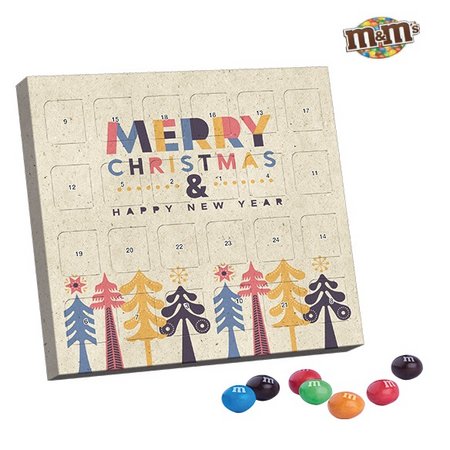 XS Adventskalender M+M´s mit Logo