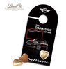 Schokokarte Türanhänger mit Lindt Herz mit Logo