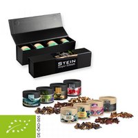 Verschiedene Weihnachts Teesorten ca. 80-120g Premium schwarz mit Logo