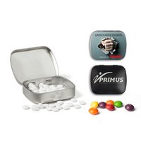 Mini Nostalgiedose mit Lasergravur und Füllung