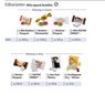 verschiedene Sorten Promotion Display Box MAXI als Werbegeschenk