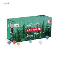 3D Adventskalender Container mit Lindt Lindor mit eigenem Logo