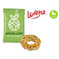 Saltletts Mini Bagel im Werbeflowpack mit Logo