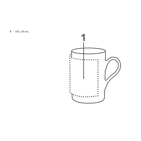 senator® Prime Tasse mit Druckfläche