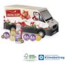 3D Präsent Transporter Milka Alpenmilch Schokoladenmischung mit Logo