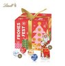 Präsent Feine Bescherung mit Lindt Minis und Nikolaus mit Logo