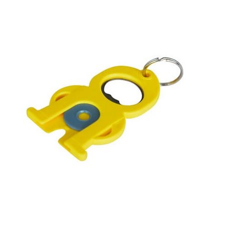 Schlüsselanhänger WOLLI mit Logo