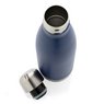 Blaue Vakuumisolierte Stainless Steel Flasche 500ml mit Logo