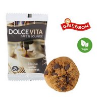 Chocolate Mountain Cookies Minis im Flowpack mit Logo
