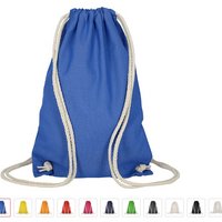 Event-Bag Rucksack 21 x 29 cm aus Baumwolle mit Logo