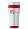 Roter Elwood Isolierbecher 410ml mit Logo