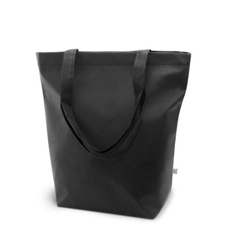 Fahrradtasche AMSTERDAM schwarz 38 x 38 cm Umweltfreundlich aus recyceltem PET 