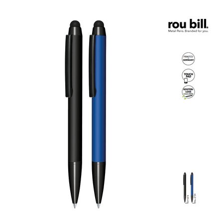 Senator Kugelschreiber Attract Soft Touch - Touch Pad Pen bedruckt mit eigenem Logo