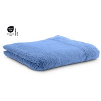Duschtuch Mari 70 x 140 cm hellblau mit Logo